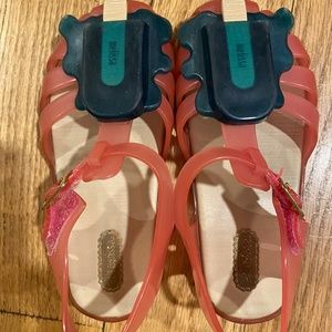 Mini Melissa size 10 popsicle sandal